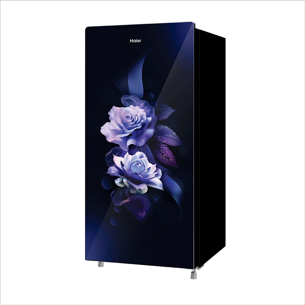 Haier 185L 2 Star Glass Direct Cool Refrigerator